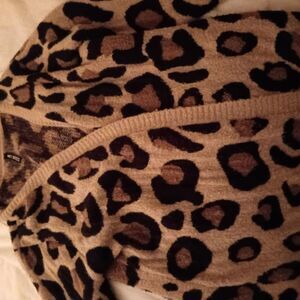 Leopard Print Cardigan